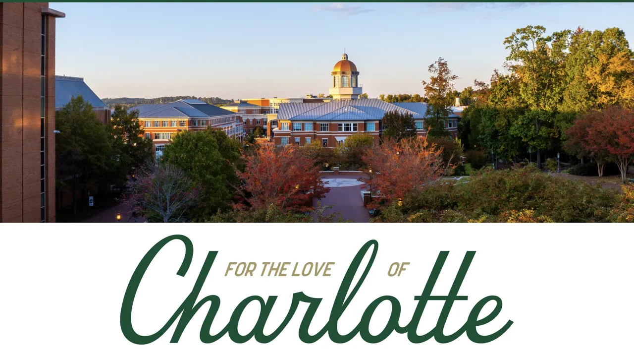 Campus at sunset towards CHHS